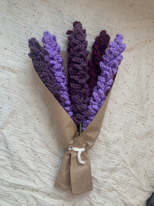 Bouquet de fleurs crochet