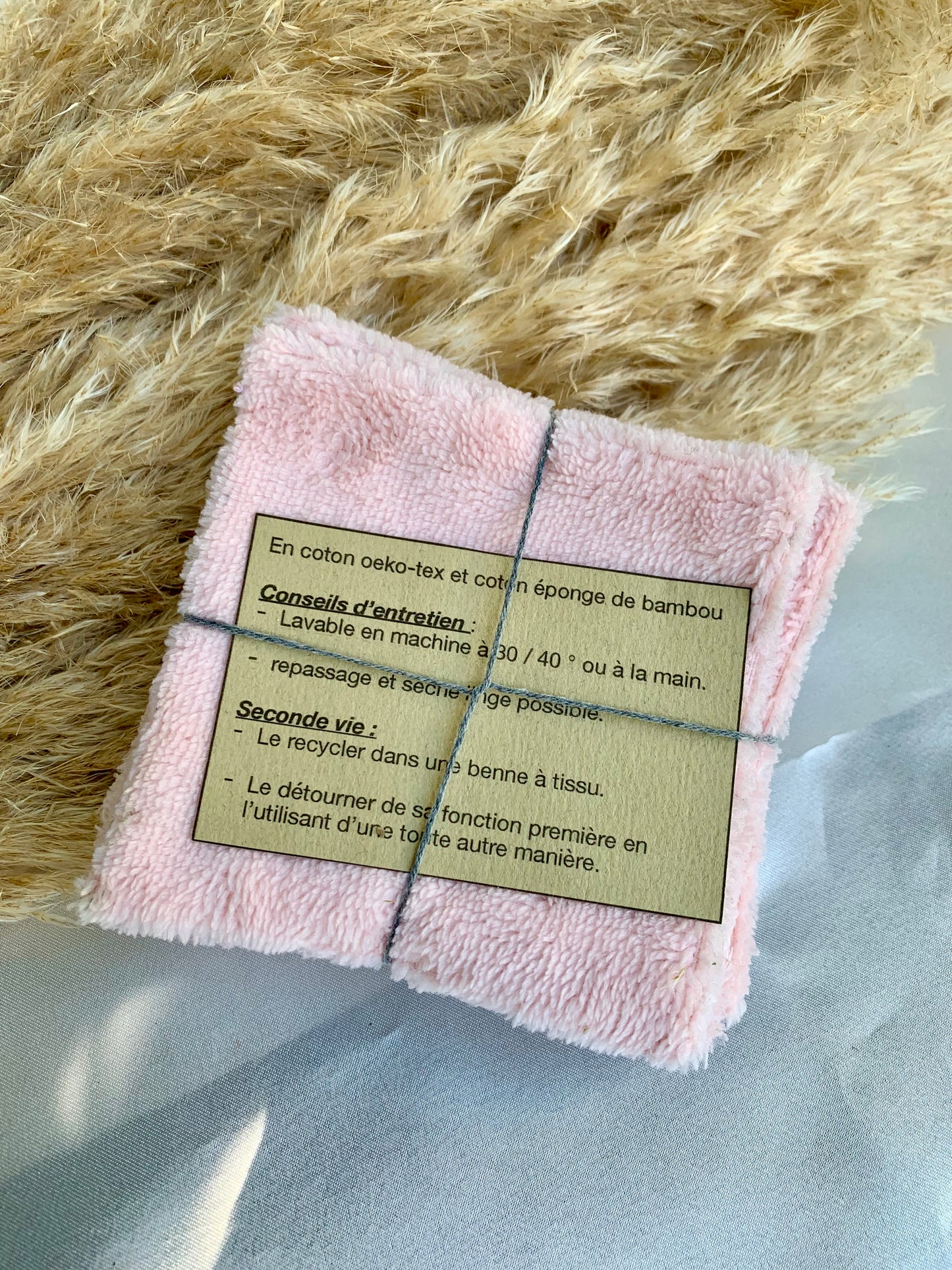 Semainier de coton lavable